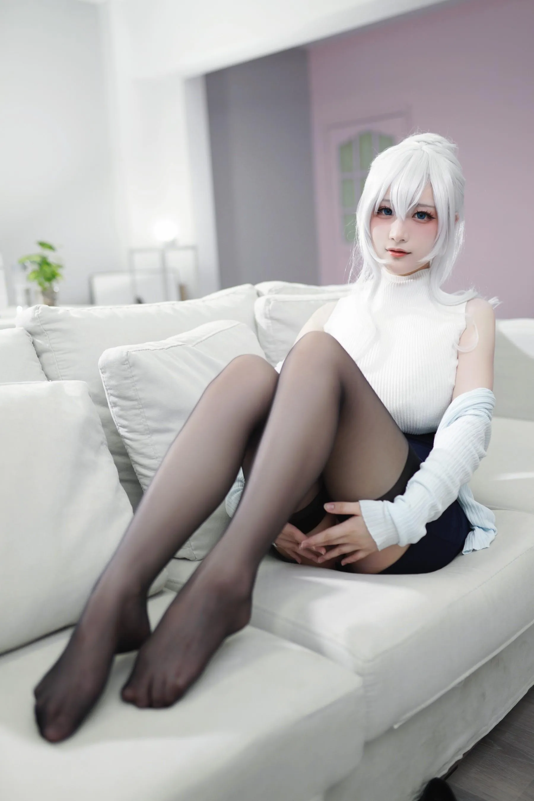 幼愛youmeko – NO.06 未亡人雪女cos [71P]插图2